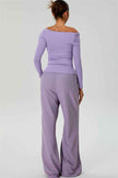 The Rush Off-shoulder T-shirt Sweatpants 2-Piece Set