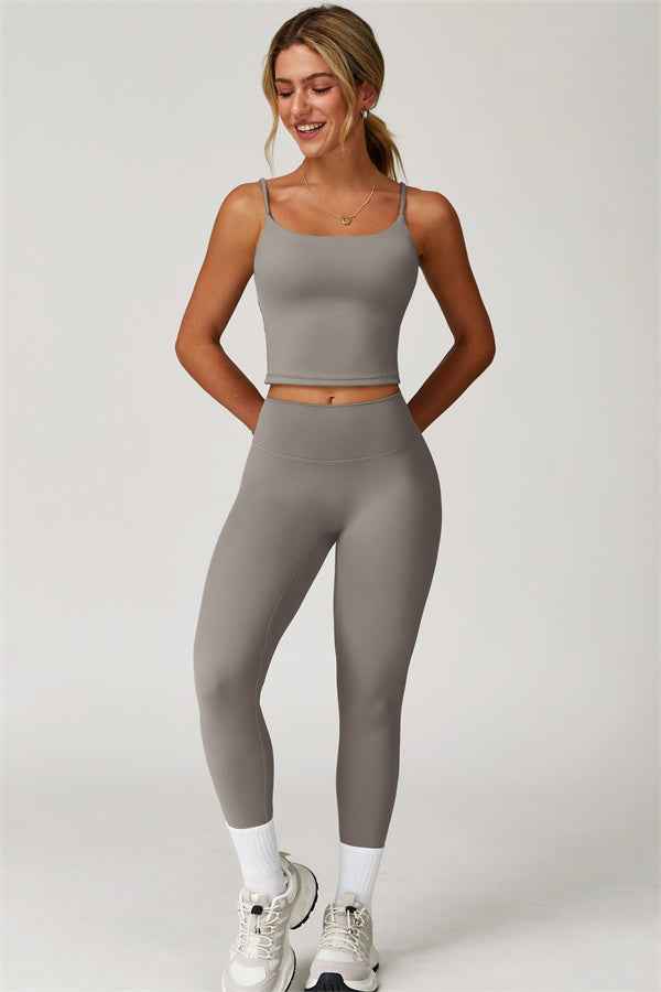 The Agile Crop Top Leggings 2-Piece Set