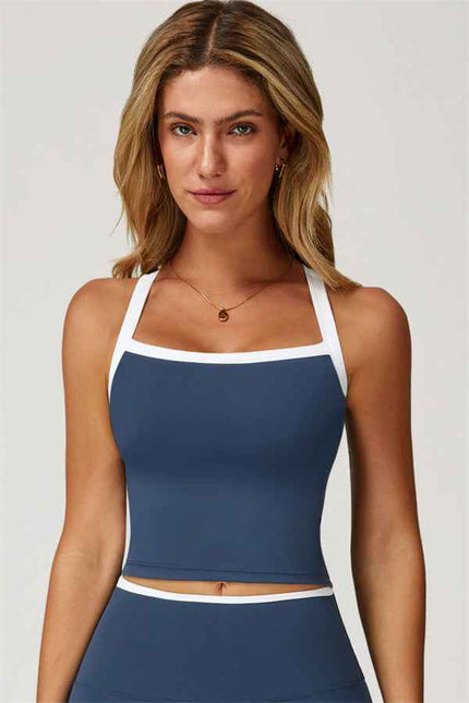 The Quest Cross Back Crop Top