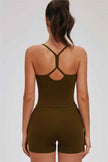 The Svelte Cross Back Tank Top Shorts 2-Piece Set