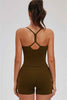 The Svelte Cross Back Tank Top Shorts 2-Piece Set