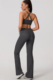 The Daze Sports Bra Flared Leggings 2-Piece Set