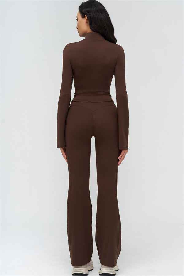 The BoldFit Jacket Flared Leggings 2-Piece Set