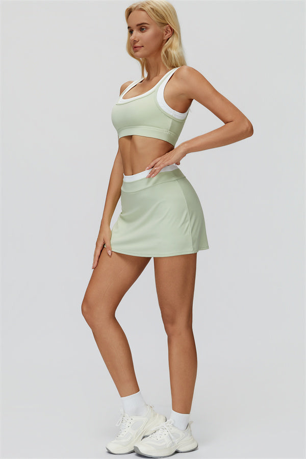 The Canyon Sports Bra Skirt 2-Piece Set