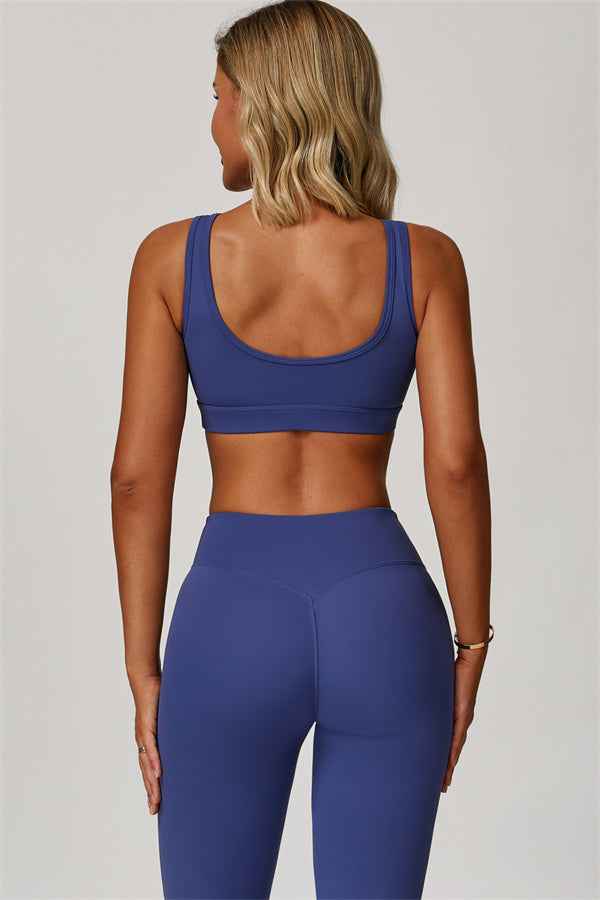 The Lavish Sports Bra Flared Leggings 2-Piece Set