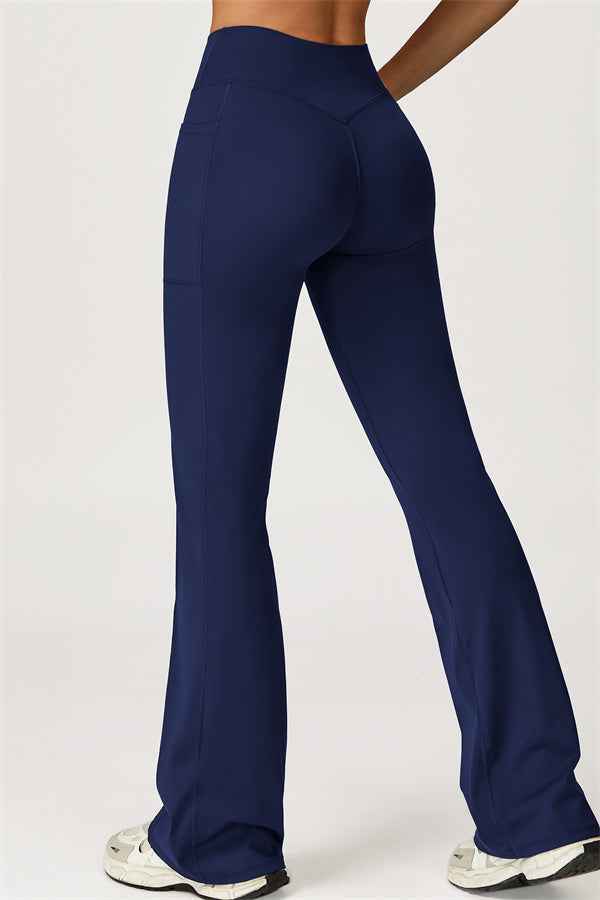 The Glacier Crop Tank Flared Leggings 2-Piece Set