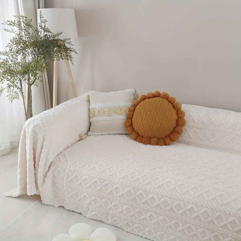 Extra Large Slipcovers for Couches - Stylish Geometric Pattern