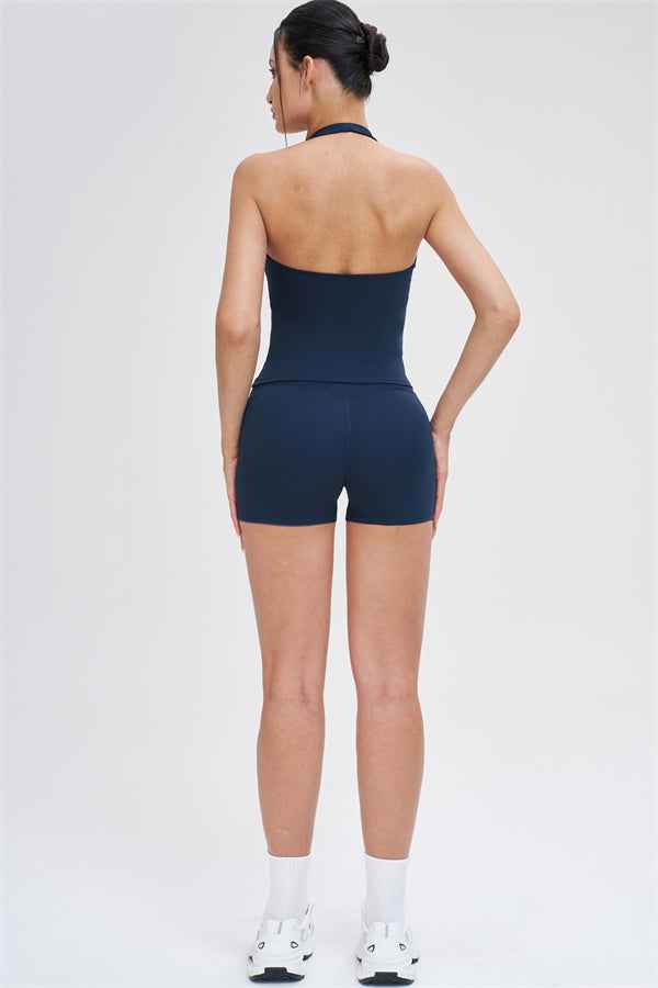 The Stride Crop Top Isabella Shorts 2-Piece Set