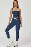 The Radiant Crop Top Leggings 2-Piece Set