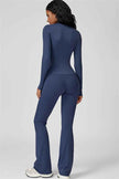 The Oasis Long Sleeve T-shirt Flared Leggings 2-Piece Set