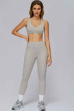 The Radiance Racerback Sports Bra Leggings 2-Piece Set