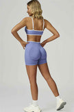 The Prime Line Sports Bra Shorts 2-Piece Set