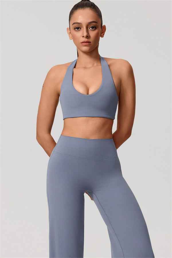 The Nestle Sports Bra Straight Leg Pants 2-Piece Set