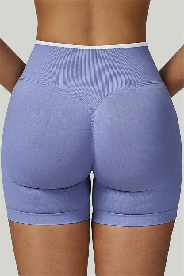The Prime Line Long Sleeve Crop Top Shorts 2-Piece Set