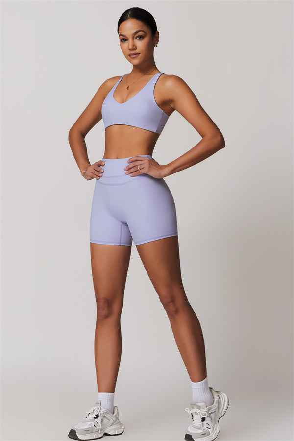 The Enigma Sports Bra Shorts 2-Piece Set