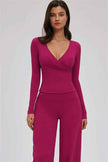 The Twirl Long Sleeve T-shirt New Straight Leg Pants 2-Piece Set
