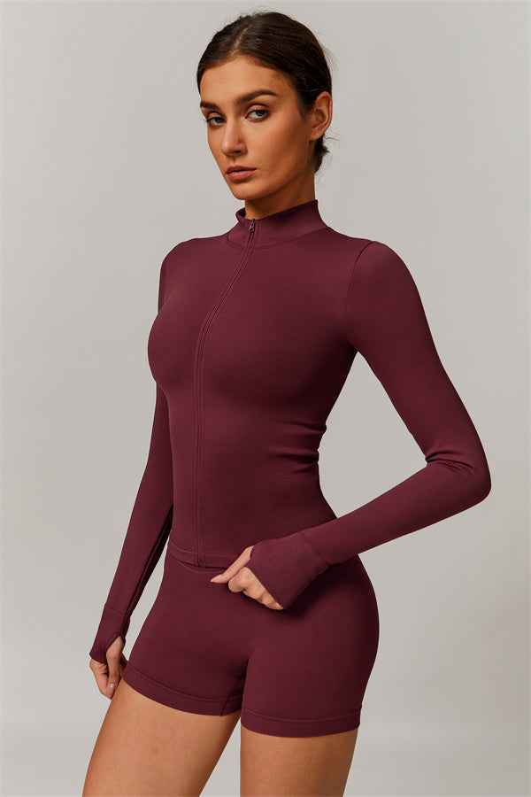 The Nova Luxe Jacket Shorts 2-Piece Set