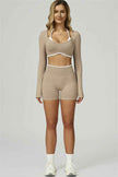 The Prime Line Long Sleeve Crop Top
