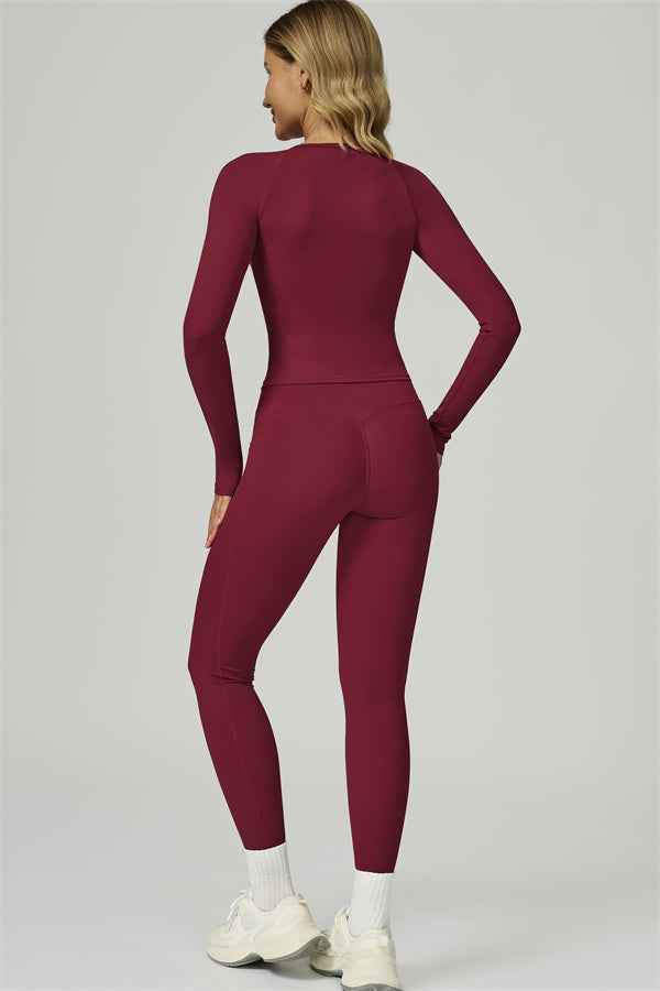 The FlexFit Active Top Leggings 2-Piece Set