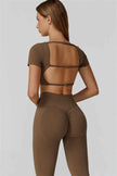 The Reign Crop Top Leggings 2-Piece Set
