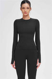 The Whim Long Sleeve T-shirt Leggings 2-Piece Set