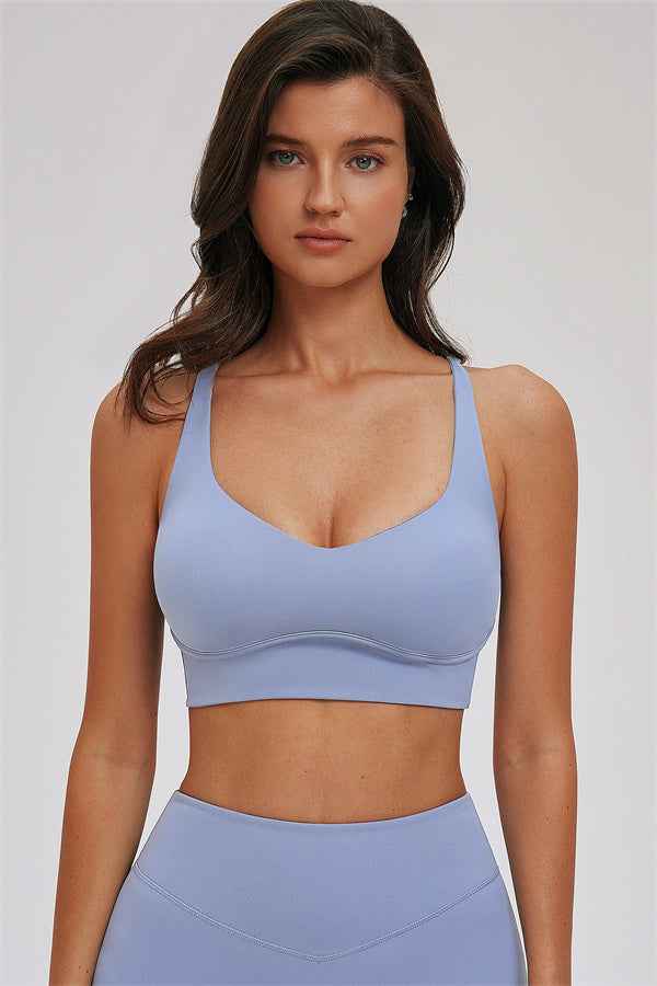 The Kinetic Cross Back Sports Bra