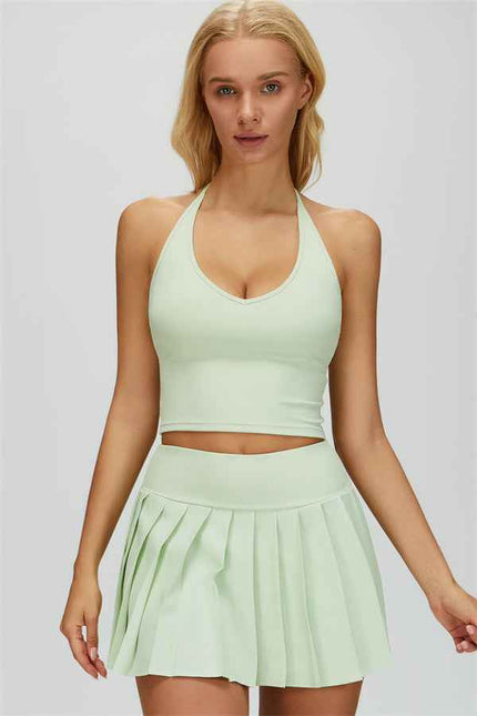 The Dreamy Crop Top Skirt 2-Piece Set