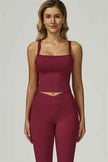 The Flourish Crop Tank Leggings 2-Piece Set