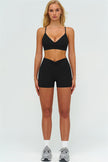 The Lushness Y-Back Sports Bra Shorts 2-Piece Set