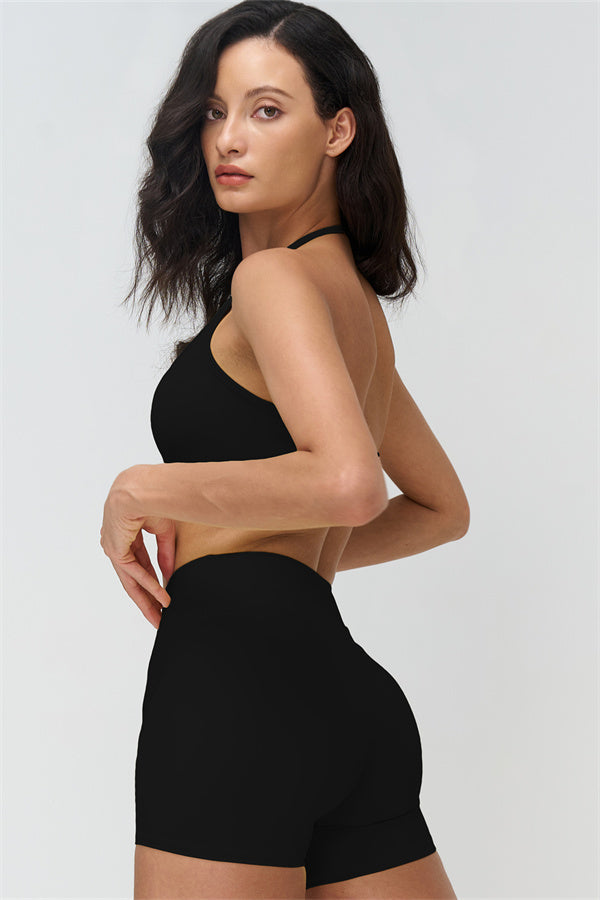 The Stride Halter Sports Bra