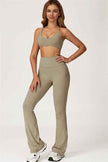 The Lily Sports Bra Flared Leggings 2-Piece Set