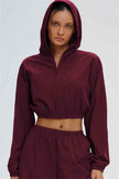 The Svelte UV protection Crop Hoodie