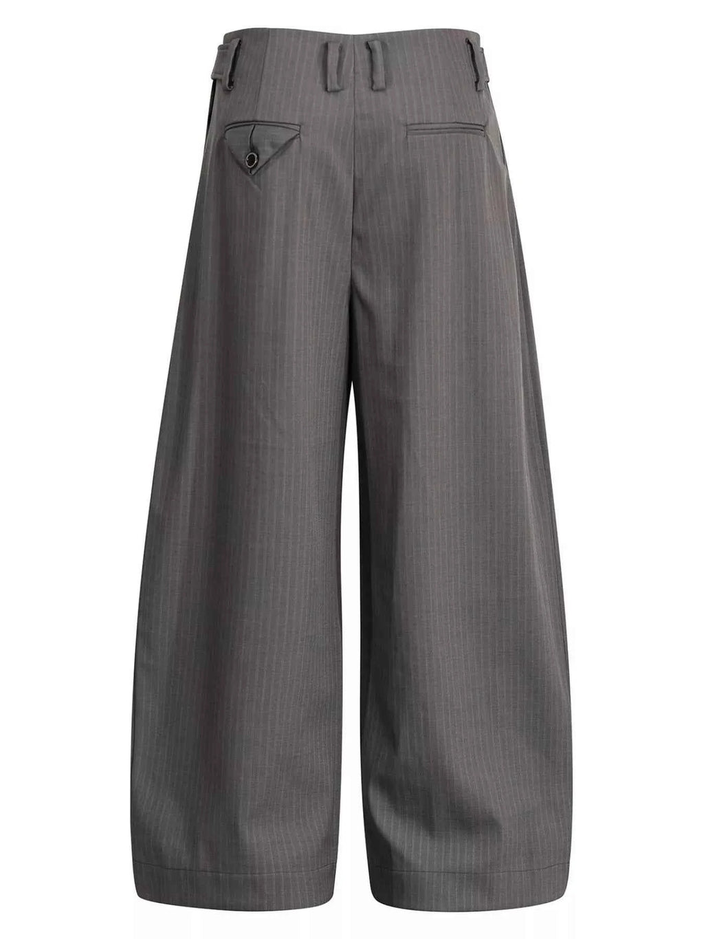 Men's Striped Wide-Leg Pants