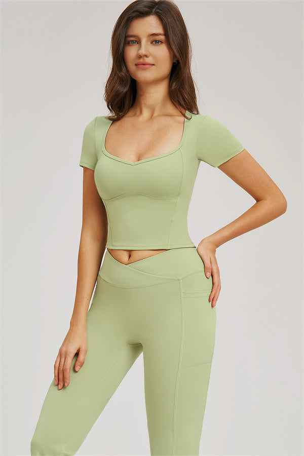 The Sizzle T-shirt Flared Leggings 2-Piece Set
