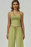The Sprint Halter Tank Top