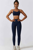 Juno Star Sports Bra Leggings 2-Piece Set