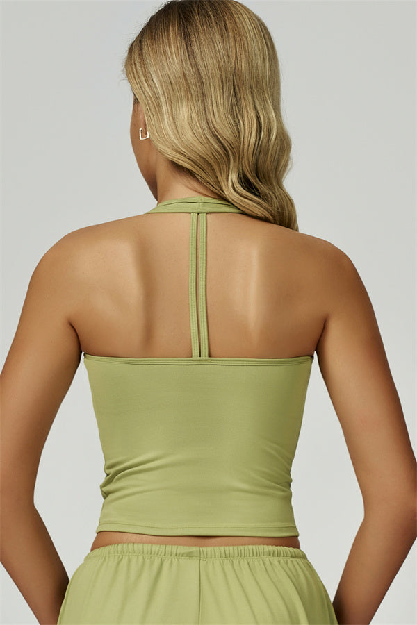 The Sprint Halter Tank Top