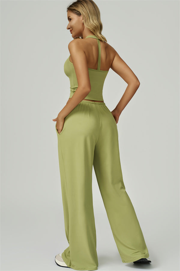 The Sprint Halter Tank Top