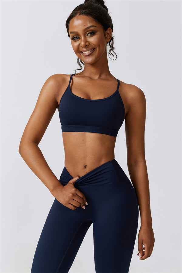 Juno Star Sports Bra Leggings 2-Piece Set