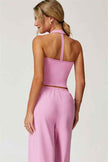 The Sprint Halter Tank Top Sweatpants 2-Piece Set