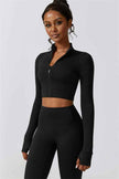 Juno Star Jacket Sports Bra Leggings 3-Piece Set