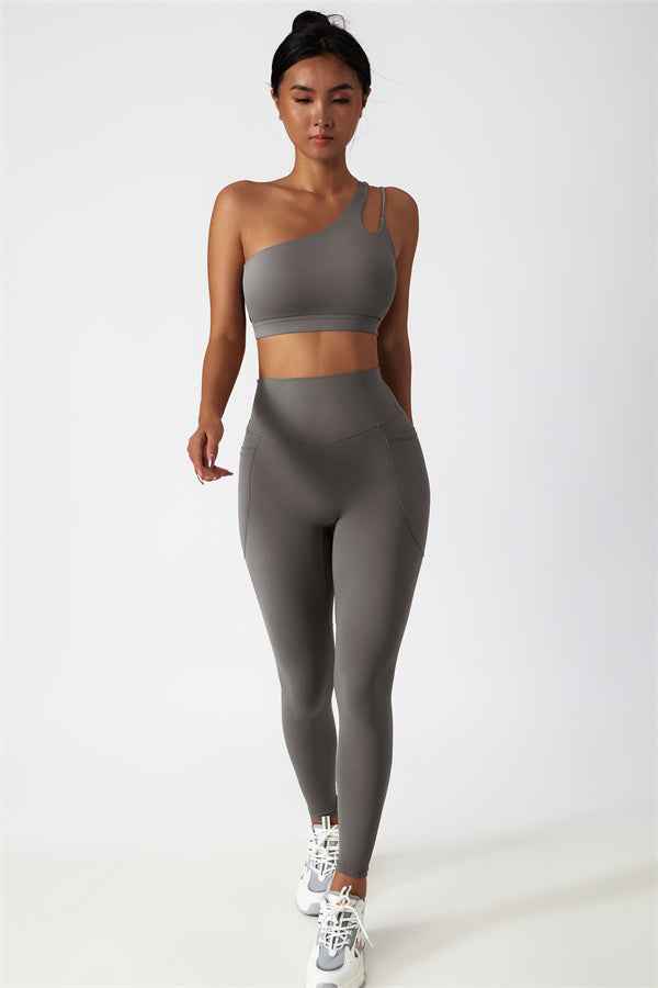The Blissful Rose Sports Bra Leggings 2-Piece Set