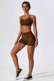 Nova Luxe Sports Bra Shorts 2-Piece Set