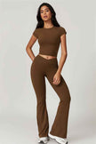The Sophia T-shirt Flares 2-Piece Set