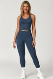 The Enigma Cross Back Vest Leggings 2-Piece Set