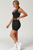 The Delight Halter Top Shorts 2-Piece Set