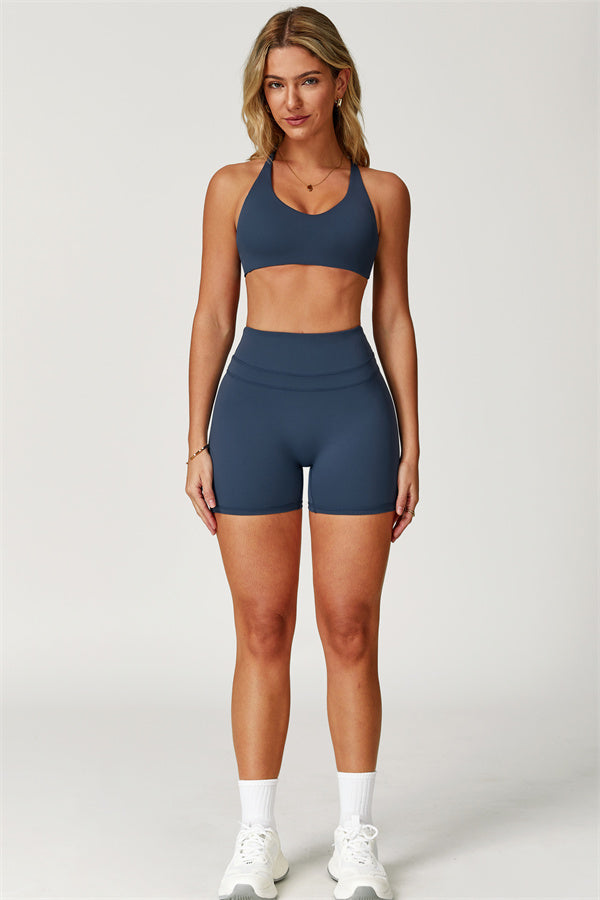 The Enigma Sports Bra Shorts 2-Piece Set
