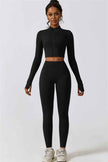 Juno Star Jacket Sports Bra Leggings 3-Piece Set