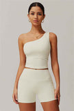 The Blissful Crop Top Shorts 2-Piece Set
