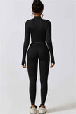 Juno Star Jacket Sports Bra Leggings 3-Piece Set